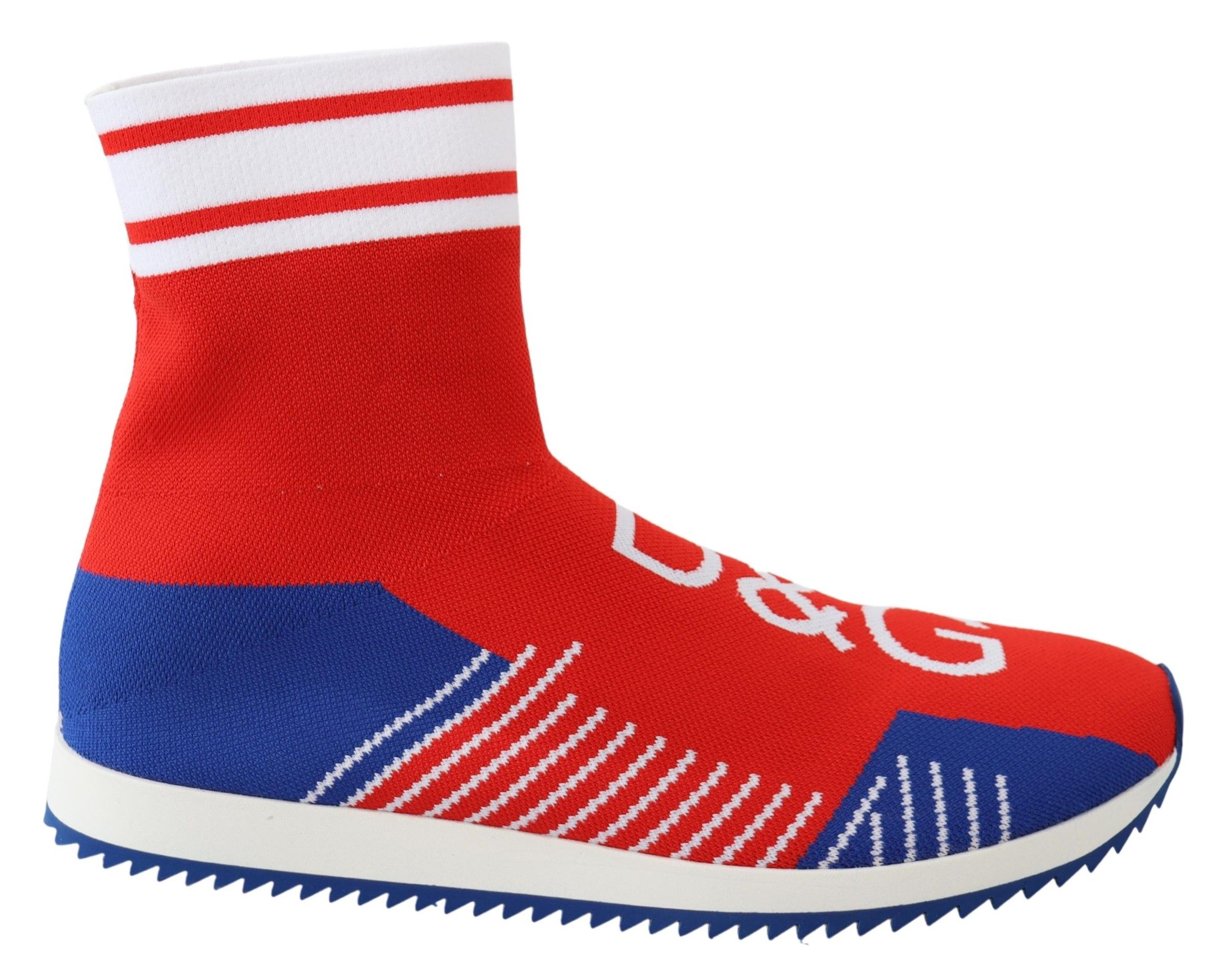 Red Dolce & Gabbana Chic SORRENTO Casual Socks Sneakers EU39/US6