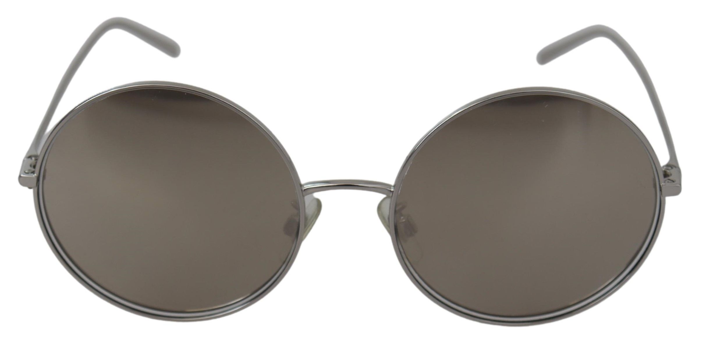 Silver Dolce & Gabbana Chic Silver Grey Lens Sunglasses for Women