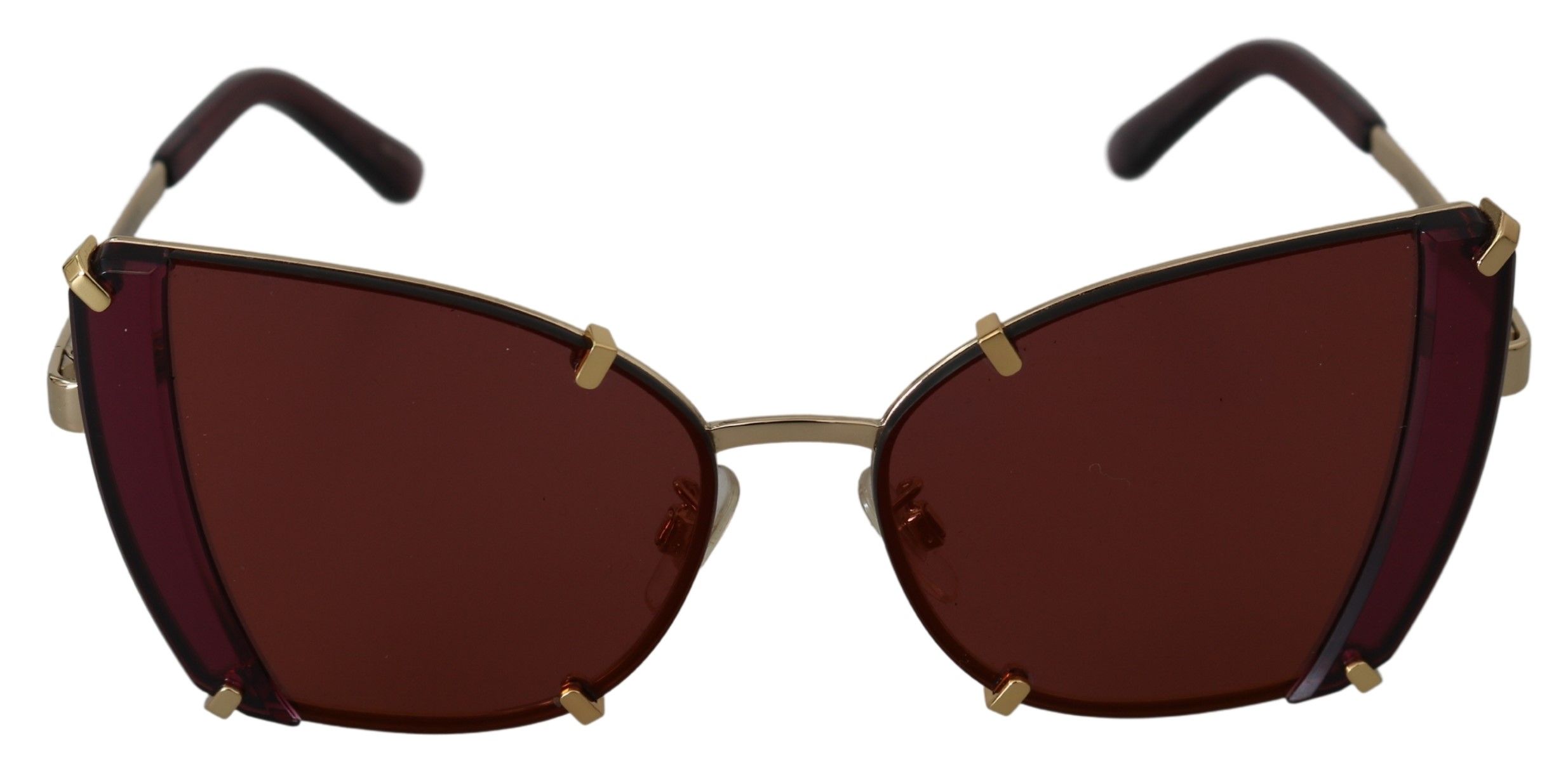 Brown Dolce & Gabbana Elegant Cat's Eye Women's Sunglasses